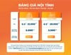 Bảng giá nội tỉnh